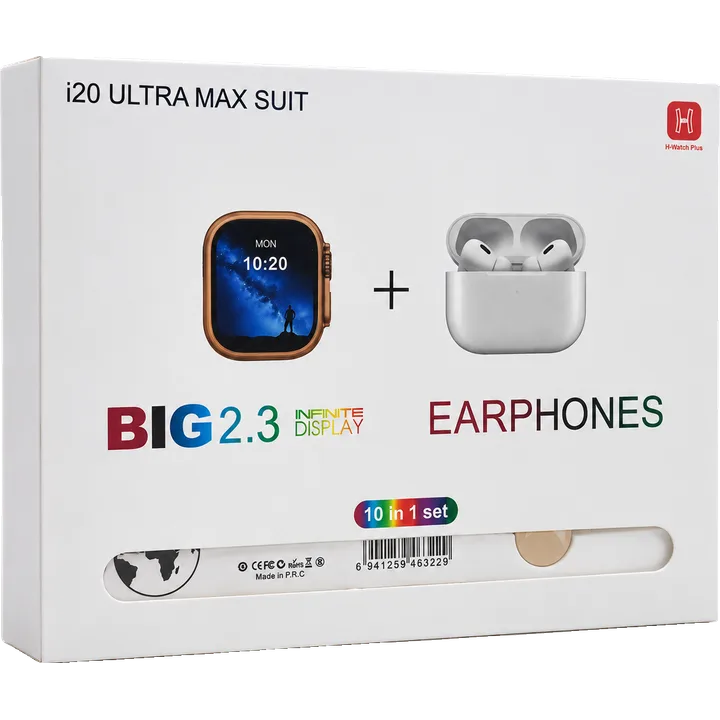 Combo smartwatch i20 Ultra Max